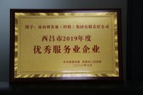 西昌市2019年度优秀服务业企业